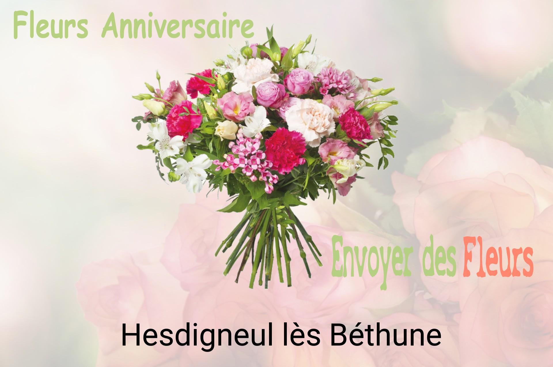 Bouquet de fleurs d’anniversaire livré à Hesdigneul-lès-Béthune